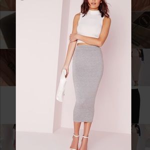 Boohoo midi skirt